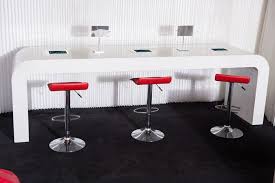 White Long Interactive Table 350 Available Throughout The New York Area From Rentquest Rental Furniture Furniture Interactive Table
