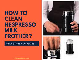 Rinse the nespresso milk frother under cold water and use it afterward. How To Clean Nespresso Milk Frother Learn The Secrets Best Milk Frothers Reviewed Compared 2018