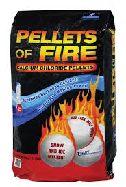 Pellets Of Fire Cp20 Snow Ice Melter Calcium Chloride Pellets 20 Pound Bag Ice Melter Snow And Ice Calcium Chloride