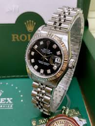 Rolex Lady-Datejust 79174 26mm Black Diamond