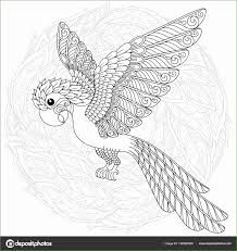 Kleurplaat Vogel Moeilijk