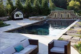 Pebble Fina Sapphire Galaxy Virginia Pool Country Pool Rectangle Pool Relaxing Backyard