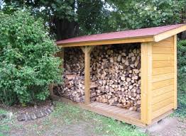Pour construire le plancher de votre abri de jardin, installez des piliers et fixez des poutres de soutien dans le sens de la longueur. Comment Construire Un Abri De Bois De Chauffage Gruchy