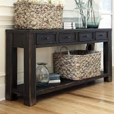 Gillman Console Table Black Sofa Table Decor Home Decor