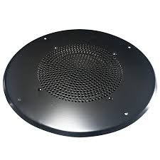 The loudspeaker component matches the performance of the legendary atlas sound fa136 driver. Rf Black 8 Ceiling Speaker With Transformer Baffle