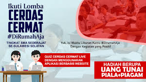 Seorang anak pergi pagi pulang petang demi menuntut ilmu agar men. Yuk Ikuti Cerdas Cermat Online Berhadiah Tingkat Sma Sederajat