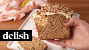 Carrot Cake Banana Bread Delish Banana Bread Sweets Recipes Best Carrot Cake