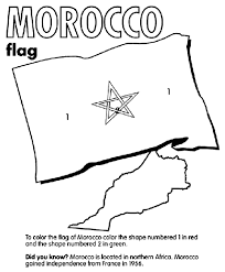 Also find a an outline flag of morocco for coloring enthusiasts of all ages. Morocco Coloring Page Crayola Com