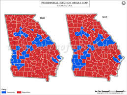 Georgia Election Results 2016 Map County Results Live Updates