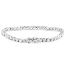See more ideas about tennis bracelet diamond, diamond, tennis bracelet. 9 Ct Genuine Diamond Tennis Bracelet 7 14k White Gold Overstock 14615608