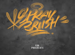 Procreate Graffiti Brush Set Graffiti Graffiti Tagging Procreate