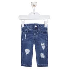 Calca Jeans Bebe Masculino Adele Azul Marinho Paoladavinci Mobile