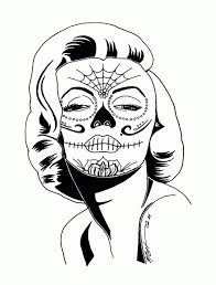 Explore 623989 free printable coloring pages for your you can use our amazing online tool to color and edit the following sugar coloring pages. Sugar Skull Coloring Page Coloring Home