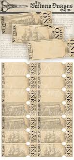Admin One Tickets Train Tickets Printable Tickets Vintage Etsy In 2020 Printable Tickets Paper Template Vintage Ticket