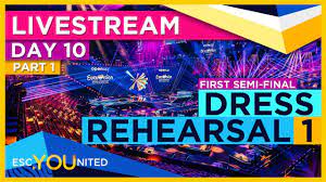 Channel description of eurovision 1 canal: Eurovision 2021 Follow The First Semi Final Dress Rehearsal Live Escyounited