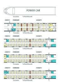 eurostar seating plan to brussels seats