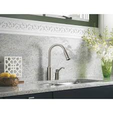 moen aberdeen single handle pull down