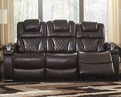 Covered in a 100% polyester cover in a charcoal color. Reclining Furniture Ashley Furniture Homestore