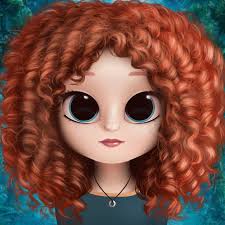 Princess merida is part of the creative & graphics wallpapers collection. Merida Dollify Disney Princess Drawings Girl Cartoon Cute Cartoon Girl