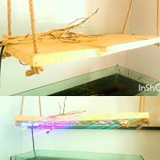 Diy Aquarium Wooden Light Kendin Yap Akvaryum Ahsap Aydinlatma Led Akvaryum Kendin Yap