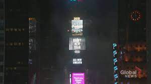 New Years Eve Ball Skit New Year S 2021 Times Square Ball Drop In Nyc Marks New Year Watch News Videos Online