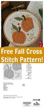 Free patterns / free patterns / free cross stitch patterns. Free Fall Cross Stitch Pattern From Bucilla Plaid Online