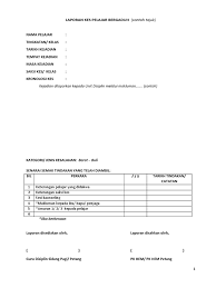 Sehingga berikut merupakan beberapa contoh mengenai laporan pkl diberbagai kalangan atau jurusan Format Laporan Kes