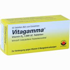 Dazu zählen insbesondere ältere und bettlägrige patienten, die nur noch selten das haus verlassen. Vitagamma Vitamin D3 1000 I E Tabletten Informationen Und Inhaltsstoffe