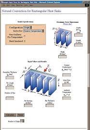 Natural Convection Modeling Of Heat Sinks Using Web Based Tools Electronics Cooling