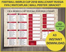 Wallchart Fifa 2018 World Cup Russia Pdf Printable