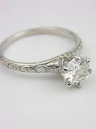 Orange Blossom Antique Engagement Ring Rg 2744 Vintage Engagement Rings Simple Antique Engagement Rings Wedding Rings Engagement