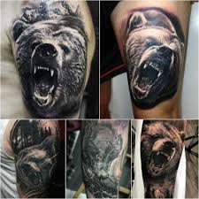 Bear Tattoo Design And Meanings Strength Courage And Confidence Bear Tattoo Tattoo Bear Tattoo Designs And Meanings
