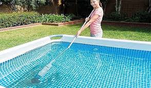 A sump pump may be necessary to drain the final few inches of water. Intex Pool Vacuums How To Clean An Intex Pool Intheswim Pool Blog