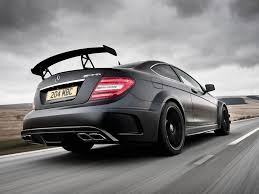 Matte Black C63 Amg Black Series Mercedes Benz Sports Car C63 Amg Black Series Mercedes Benz C63