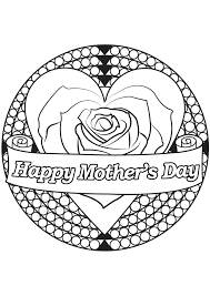 Print and color a nice picture for her on mother's day! Mother S Day 3 Mother S Day Adult Coloring Pages