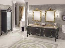 Barock badezimmer princess bestehend aus: Barock Badezimmer Luxury Finitura Laccato Grigio Fenice Italia By Colombo Massivholz