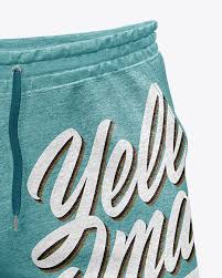 Download Melange Men S Shorts Mockup In Apparel Mockups On Yellow Images Object Mockups