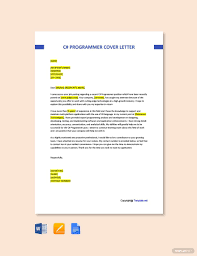 Free C Programmer Cover Letter Template Ad Ad Programmer Free Cover Template Letter In 2020 Cover Letter Template Letter Templates Lettering