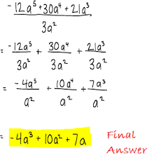 Create your own worksheets like this one with infinite algebra 1. Dividing A Polynomial By A Monomial Algebra Class Study Com