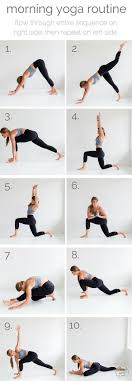 10 Morning Yoga Poses Are The Perfect At Home Workout To Add To Your Mourning Routine Yoga Yoga Poses Morning Yoga Poses Easy Yoga Workouts Morning Yoga