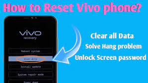· wipe all data on your vivo y20 . How To Reset Vivo Phone If Forgotten Lock Or Hang Problem