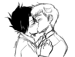 Emma x ray x norman kiss. Norman X Ray Explore Tumblr Posts And Blogs Tumgir