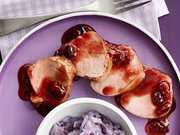 Cranberry Glazed Pork Tenderloin Recipe Food Network Recipes Pork Glaze Pork Tenderloin Recipes