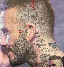 See more ideas about david beckham, beckham, david beckham tattoos. Yes Two New Tattoos On The Head And On Ear Davidbeckham Beckham Becks Tattoo Inked Rosetattoo Tattoo Beckham David Beckham Tattoos Neck Tattoo