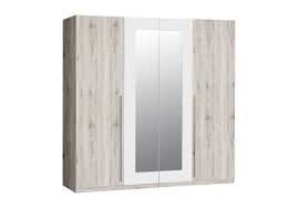 Kleiderschrank Hilary Sandeiche Nachbildung Weiss 227 5 Cm Online Bei Poco Kaufen Schrank Kleiderschrank Mehrzweckschrank Ikea