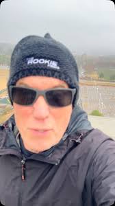 Wind, rain and sleet isn’t going to stop me. I’m