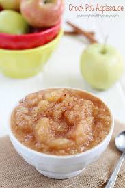 5152017 preheat the oven to 325 degrees. Homemade Crock Pot Applesauce Yummy Healthy Easy