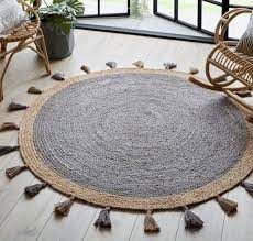 Nordic luxury round carpet rugs gold gray area rugs room european carpet mat. Lunara Istanbul 100 Jute Round Rug Grey By Flair Rug Jute Round Rug Round Rugs Natural Jute Rug