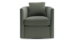 Drew Small Swivel Chair Reviews Crate And Barrel In 2020 Small Swivel Chair Swivel Recliner Chairs Chair