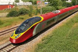 Virgin Agv Train Tracks Train Electric Train